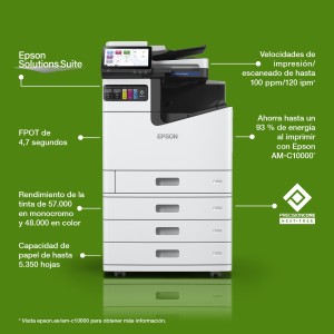 Epson Impresora multifunción WorkForce Enterprise AM-C10000 A3 color, 100 ppm