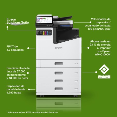 Epson Impresora multifunción WorkForce Enterprise AM-C10000 A3 color, 100 ppm