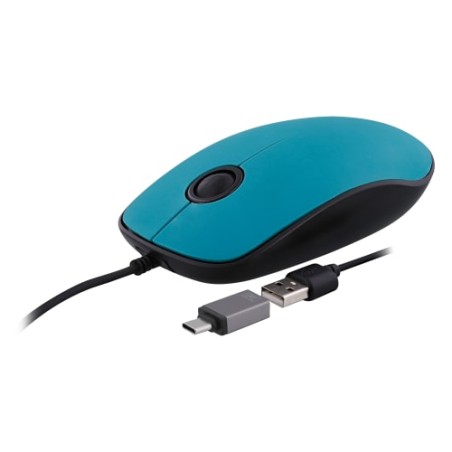MUSUNSETBL ratón Universal Ambidextro USB tipo A 1000 DPI