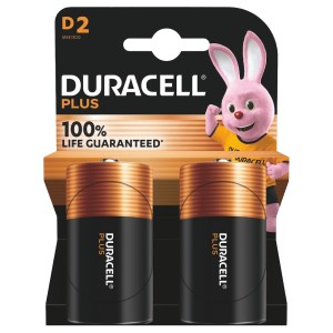 Duracell Plus 100 D Batería de un solo uso Alcalino