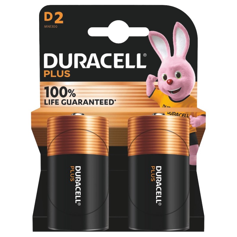 Duracell Plus 100 D Batería de un solo uso Alcalino