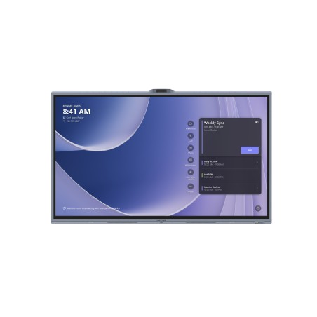 MAXHUB V655T pantalla para sala de reuniones 165,1 cm (65") 3840 x 2160 Pixeles IPS Wi-Fi 6 (802.11ax) Negro Bluetooth
