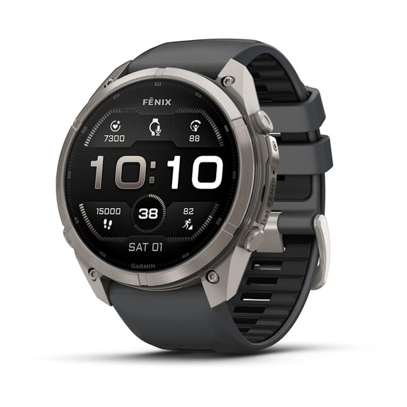 fenix 9 Pro 3,81 cm (1.5") AMOLED 51 mm Digital 466 x 466 Pixeles Pantalla táctil Titanio Wifi GPS (satélite)