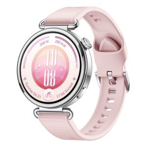 WATCH GT 7 41mm 3,35 cm (1.32") AMOLED Digital 466 x 466 Pixeles Pantalla táctil Rosa, Plata Wifi GPS (satélite)