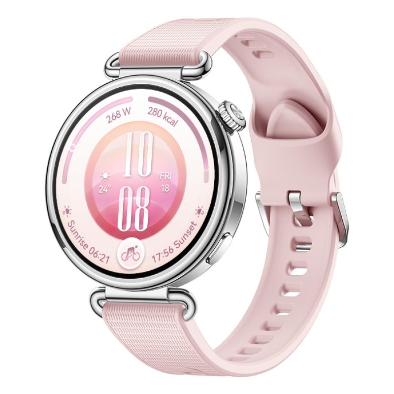 WATCH GT 7 41mm 3,35 cm (1.32") AMOLED Digital 466 x 466 Pixeles Pantalla táctil Rosa, Plata Wifi GPS (satélite)