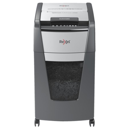 Rexel AutoFeed+ 225M triturador de papel Microcorte 55 dB 23 cm Negro, Gris