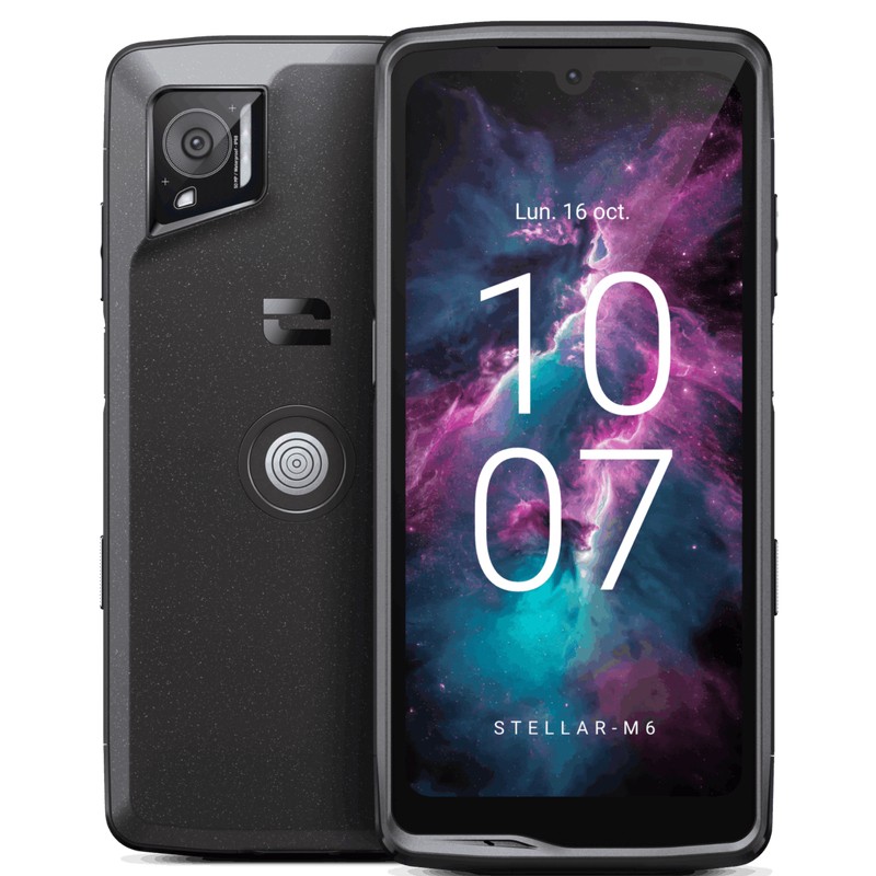 Stellar-M6 15,5 cm (6.1") SIM doble Android 14 5G USB Tipo C 6 GB 128 GB 4500 mAh Negro Stellar-M6 15,5 cm (6.1") SIM doble Android 14 5G USB Tipo C 6 GB 128 GB 4500 mAh Negro