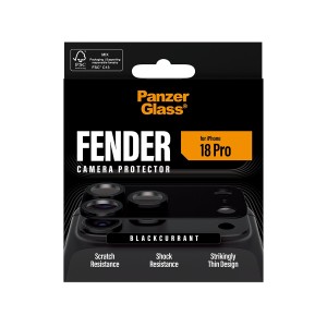 PanzerGlass ® Fender Camera Lens Protector Blackcurrant iPhone 18 Pro Protector de pantalla 1 pieza(s)
