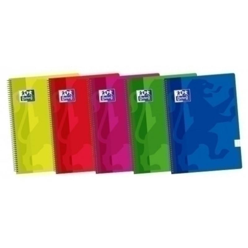 BLOCK OXF.SCH.PP Fº 80h CD.5 COL.(5) - Pack de 5 unidades