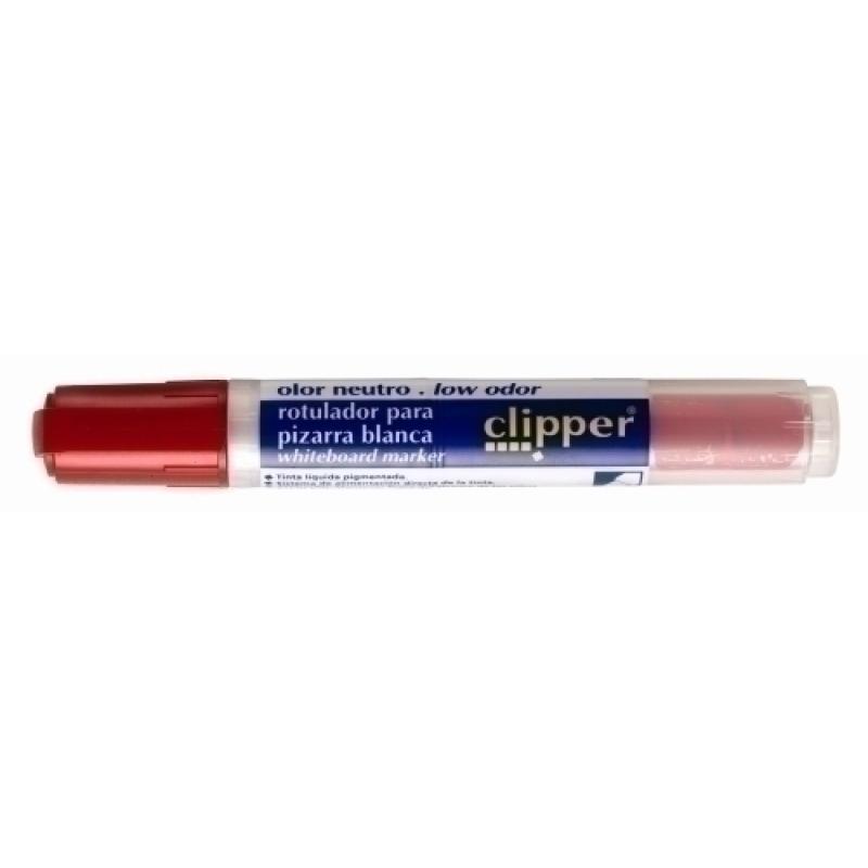 Rotulador Pizarra Blanca Liquid Clipper Sin Olor Rojo