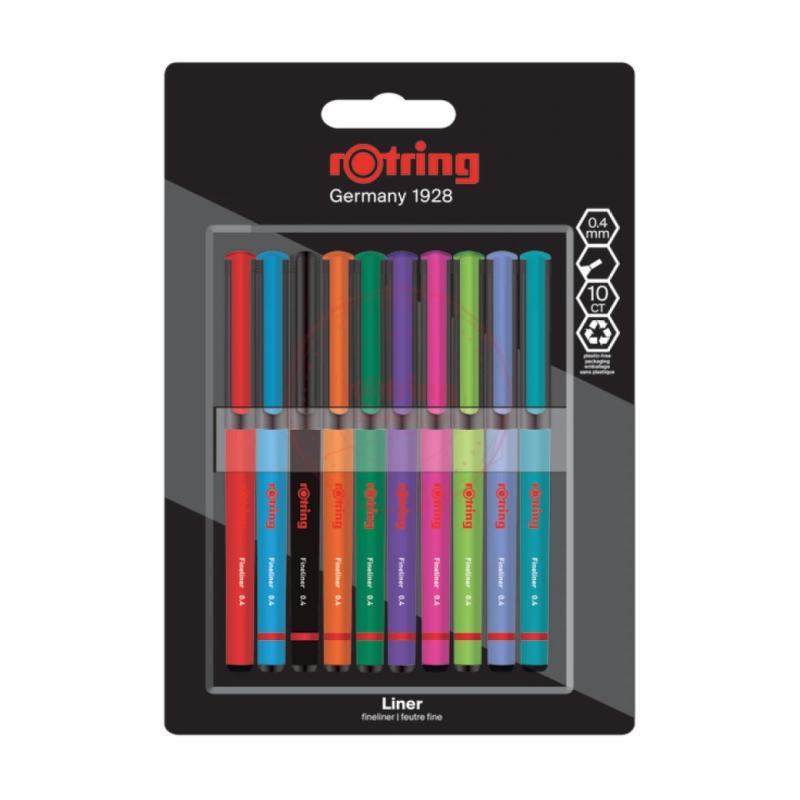 2166220 rotulador de punta fina Multicolor 10 pieza(s)