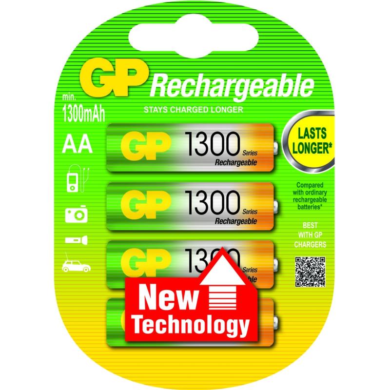 AA Batería recargable Níquel-metal hidruro (NiMH)