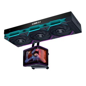 HydroShift II OLED Curved 360P28 Procesador Sistema de refrigeración líquida todo en uno 12 cm Negro 1 pieza(s)