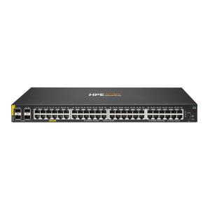 Aruba Networking CX 6000 48p 10M/100M/1G Class4 PoE 4p SFP 1G 370W Switch