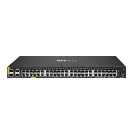 Aruba Networking CX 6000 48p 10M/100M/1G Class4 PoE 4p SFP 1G 370W Switch