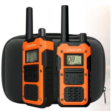 EXTREME two-way radios Negro, Naranja