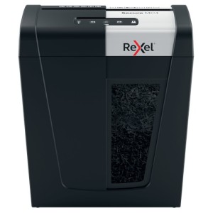 Rexel Secure MC4 triturador de papel Microcorte 55 dB Negro, Plata