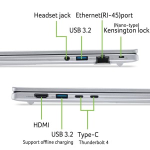 Acer TravelMate P2 14 AI Portátil TMP214-77-TCO-76JG