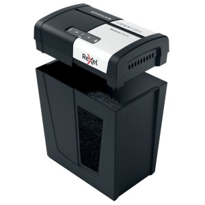 Rexel Secure MC6 triturador de papel Microcorte 55 dB Negro, Plata