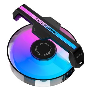 CoolBox Ventilador reversible T12 Reverse ARGB