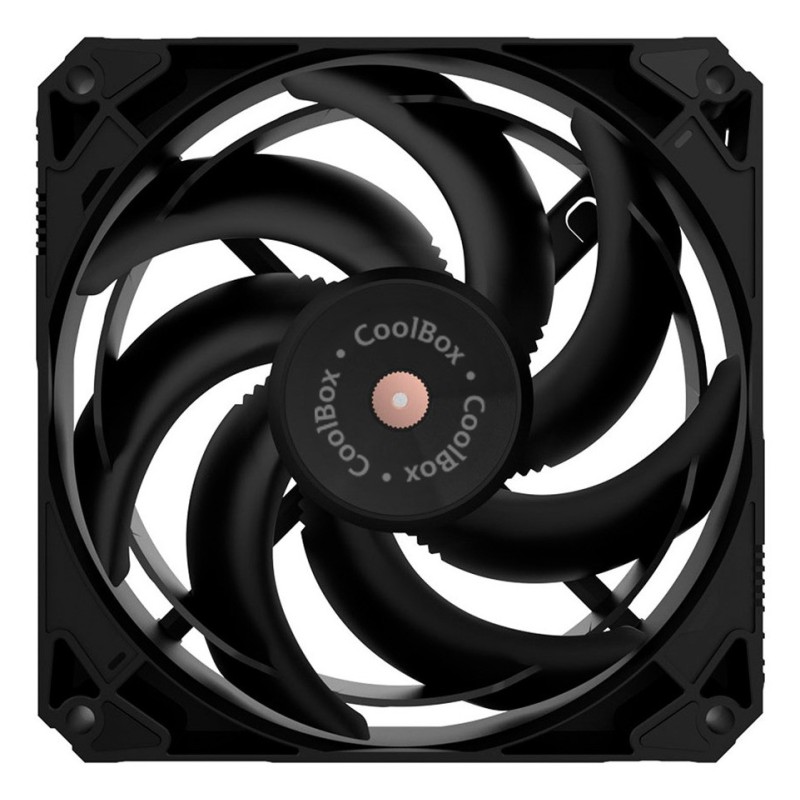CoolBox Ventilador V12 Black