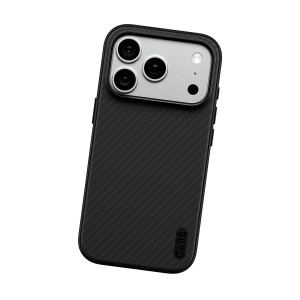 PanzerGlass CARE™ by ® Fusion Fabric Case Black w. MagSafe iPhone 18 Pro | 17 Pro funda para teléfono móvil 16 cm (6.3") Negro