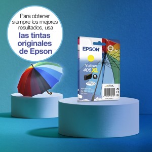 Epson Pack individual de tinta DURABrite Ultra amarillo 406XL Paraguas