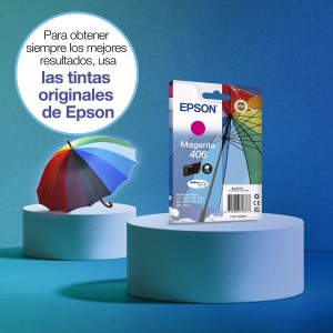 Epson Pack individual de tinta DURABrite Ultra 406 magenta Paraguas