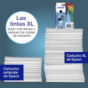 Epson Pack individual de tinta DURABrite Ultra negro 406 Paraguas