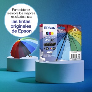 Epson Multipack de tinta 4 colores DURABrite Ultra 406XL Paraguas