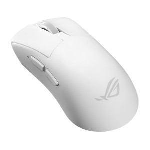ASUS ROG Gladius IV Ace WHT ratón Juego Mano derecha RF Wireless + Bluetooth + USB Type-A Óptico 65000 DPI