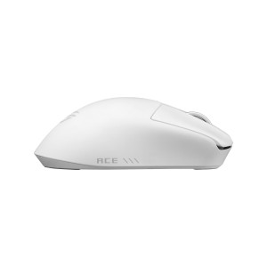 ASUS ROG Gladius IV Ace WHT ratón Juego Mano derecha RF Wireless + Bluetooth + USB Type-A Óptico 65000 DPI