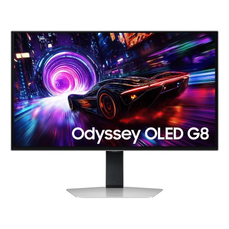 Samsung G81SF pantalla para PC 68,6 cm (27") 3840 x 2160 Pixeles 4K Ultra HD OLED Plata
