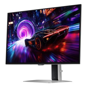 Samsung G81SF pantalla para PC 68,6 cm (27") 3840 x 2160 Pixeles 4K Ultra HD OLED Plata