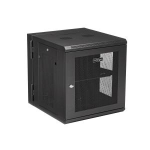 StarTech.com Armario Rack de Pared para Servidores 12U 19" 4 Columnas y Estante 1U - Rack de Servidores de Montaje en Pared con