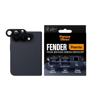 PanzerGlass ® Fender Camera Lens Protector Midnight iPhone Duo Protector de pantalla Apple 1 pieza(s)