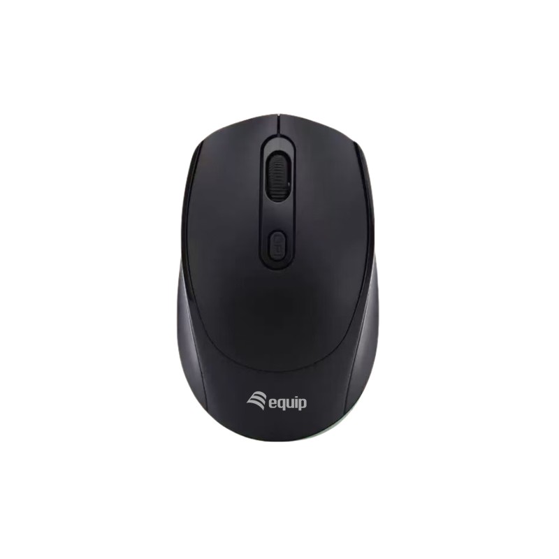 Equip 245122 ratón Universal Ambidextro RF inalámbrico Óptico 1600 DPI