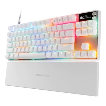 APEX PRO TKL GEN 3 teclado Juego USB Inglés de EE. UU. Blanco