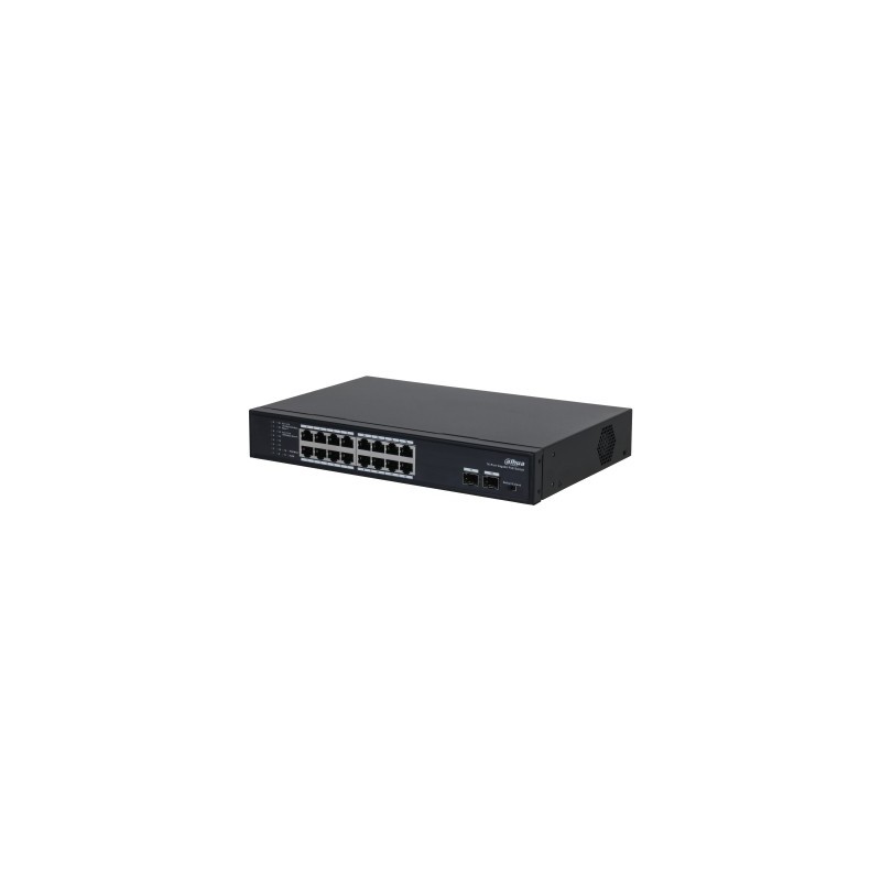 Dahua Technology PoE PFS3218-16GT-135 switch No administrado L2 Gigabit Ethernet (10 100 1000) Energía sobre Ethernet (PoE)