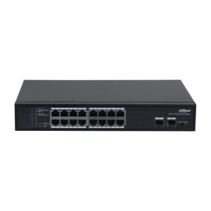Dahua Technology PoE PFS3218-16GT-135 switch No administrado L2 Gigabit Ethernet (10 100 1000) Energía sobre Ethernet (PoE)