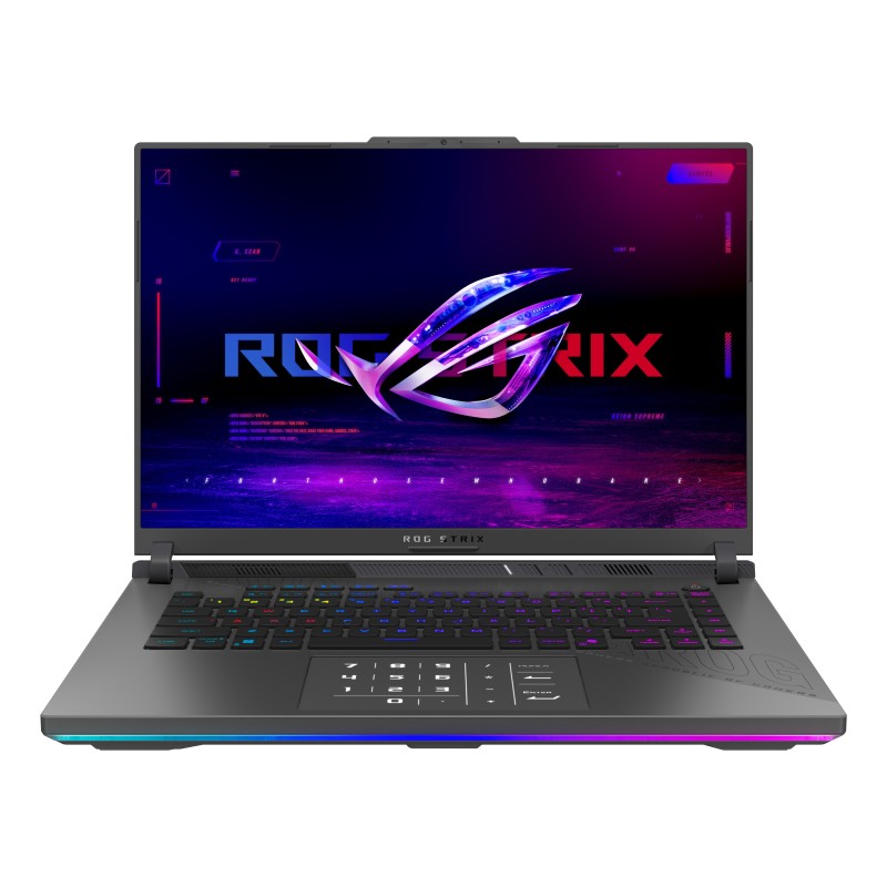 ASUS ROG Strix G16 G614FR-TS365 - Ordenador Portátil Gaming de 16" WQXGA 300Hz (AMD Ryzen 9 9955HX, 16GB RAM, 1TB SSD, RTX 5070