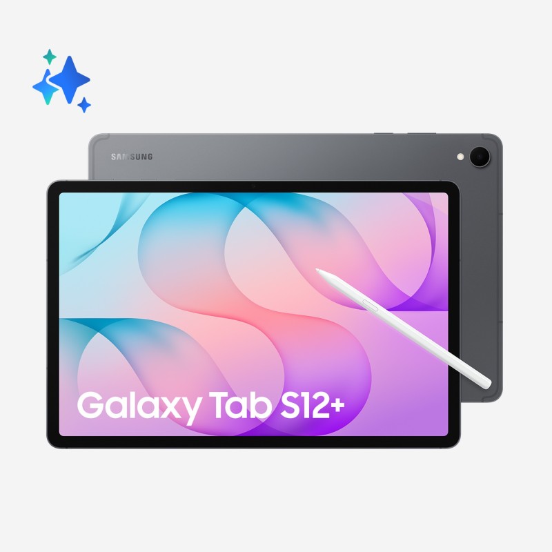 Samsung GALAXY TAB S12+ 5G 256 GB 32 cm (12.6") 12 GB Wi-Fi 6 (802.11ax) Gris