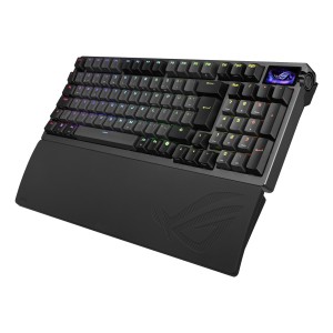ASUS ROG Azoth 96 HE teclado Juego USB + RF Wireless + Bluetooth Negro