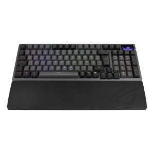 ASUS ROG Azoth 96 HE teclado Juego USB + RF Wireless + Bluetooth Negro