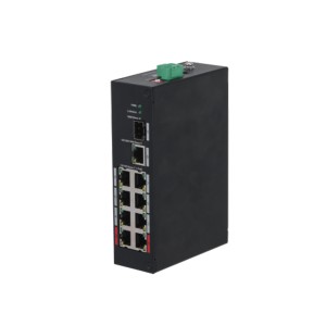 Dahua Technology PFS3110-8ET-96-V2 No administrado Fast Ethernet (10 100) Energía sobre Ethernet (PoE) 10U Negro