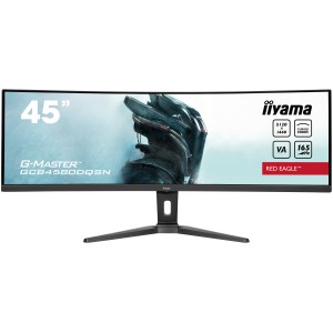 iiyama G-MASTER RED EAGLE CURVED pantalla para PC 113 cm (44.5") 5120 x 1440 Pixeles Dual QHD LED Negro