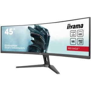 iiyama G-MASTER RED EAGLE CURVED pantalla para PC 113 cm (44.5") 5120 x 1440 Pixeles Dual QHD LED Negro