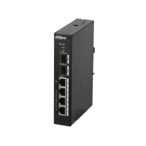 Dahua Technology PFS4206-4P-96 switch Gestionado L2 Fast Ethernet (10 100) Energía sobre Ethernet (PoE) Negro