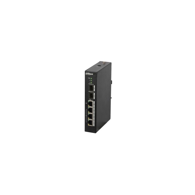 Dahua Technology PFS4206-4P-96 switch Gestionado L2 Fast Ethernet (10 100) Energía sobre Ethernet (PoE) Negro