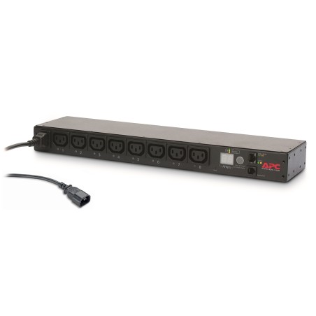 APC AP7920B unidad de distribución de energía (PDU) 8 salidas AC 0U 1U Negro